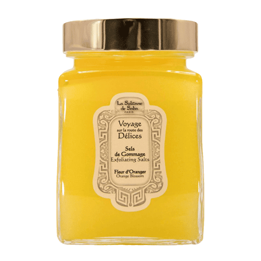 La Sultane De Saba EXFOLIATING SALTS FLEUR D’ORANGER La Sultane De Saba EXFOLIATING SALTS FLEUR D’ORANGER